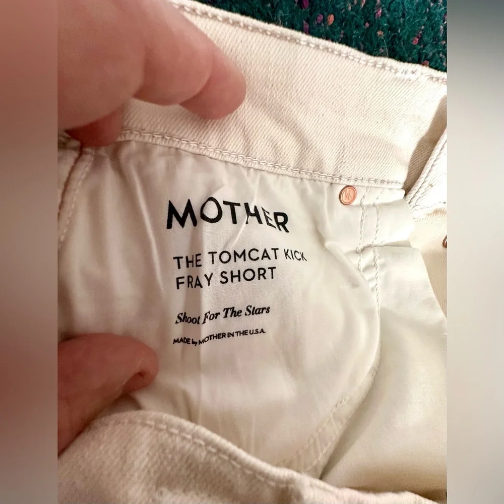 MOTHER Tomcat Kick Fray Shorts Shoot For The Stars 26 NWT Rare SOLD OUT - Picture 9 of 14